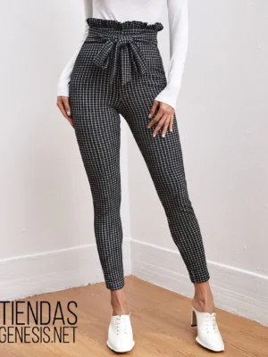 Comprar Pantalón mujer ajustado cintura alta Pantalones ajustados